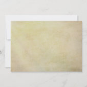 rustiek land paard paar verlovingsfeest kaart (Achterkant)