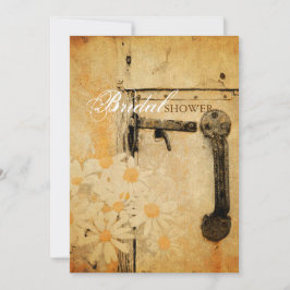 rustiek land zomer madeliefje vrijgezellenfeest kaart