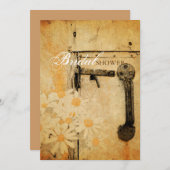 rustiek land zomer madeliefje vrijgezellenfeest kaart (Voorkant / Achterkant)