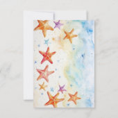 Rustiek Licht Huis Zee Side nautische bruiloft Bedankkaart (Achterkant)