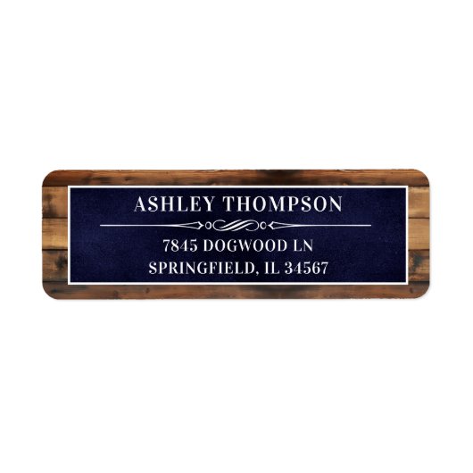 Rustiek Man Myth Legend 75 Verjaardag Retour Adres Etiket (Voorkant)