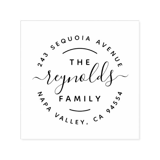 Rustiek met de hand geschreven script familie reto  zelfinktende stempel (Design)