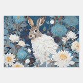  rustiek paaskonijn inpakpapier vel (Voorkant 3)