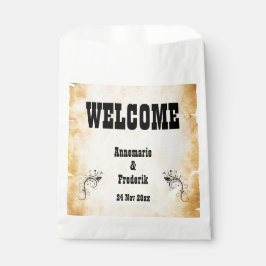 Rustiek, Perkament Bedankzakje