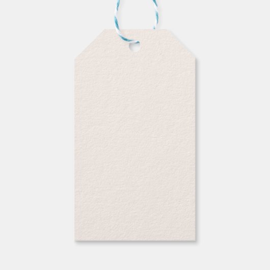 Rustiek Red Apple Baby shower Waterverf ontwerp Cadeaulabel (Achterkant)