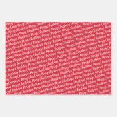 Rustiek Rood en Groen Horloge Geplaatst Vrolijk Ke Inpakpapier Vel (Voorkant 2)