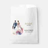 Rustiek Roos Boho Floral Bruiloft Bedankzakje (Voorkant)