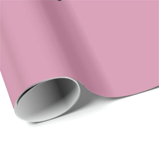 Rustiek script roze Happy birthday wrap Cadeaupapier (Rol Hoek)