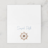 Rustiek Ship Wheel Food Label