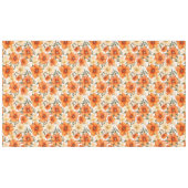 rustiek Sinaasappel herfstbloemen Tafelkleed (Voorkant (Horizontaal))
