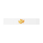 Rustiek Sinaasappel Leaf Wedding - Rustiek, Herfst Uitnodigingen Wikkel (Vlak)