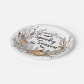 Rustiek Spooky Seizoen Papier Bord (Gekanteld)