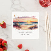 Rustiek Sunset Beach Servet (Insitu)