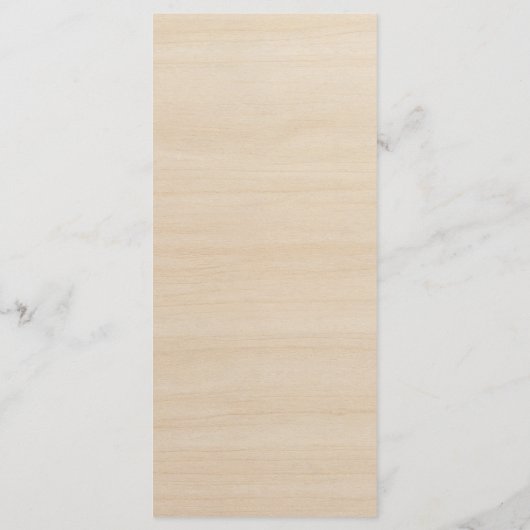 Rustiek Trouwdiner Dank u Plaats Instelling Kaart (Achterkant)