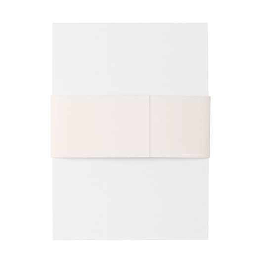 Rustiek Verbrand Sinaasappel Boho Wedding Uitnodigingen Wikkel (Achterkant Voorbeeld)