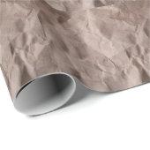 Rustiek verfrommeld papier: textuur cadeaupapier (Rol Hoek)