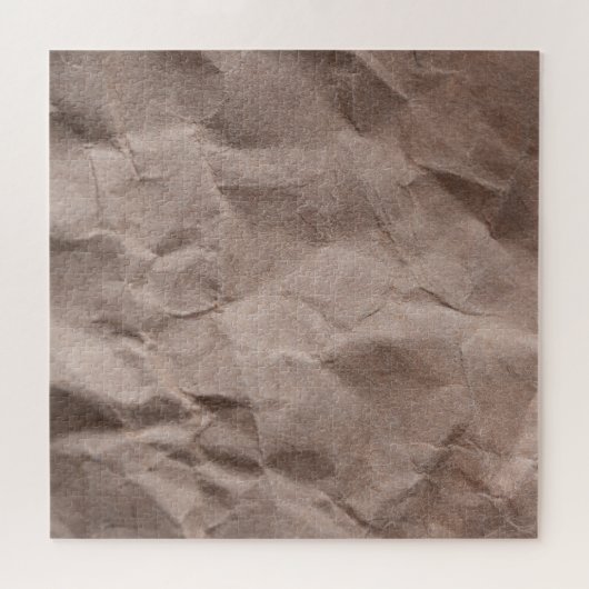 Rustiek verfrommeld papier: textuur legpuzzel (Horizontaal)