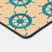 Rustiek Verweerde Boot Stuurwiel Foto Afbeelding Bureaumat (Hoek)