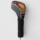 Rustiek Vind uw gemoedsrust Golfheadcover (Schuin)