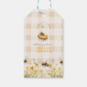 Rustiek vond ze haar honingbruid cadeaulabel (Achterkant)