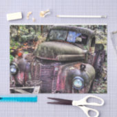 rustiek vrachtwagentispapier tissuepapier (Craft)