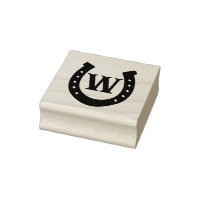 Rustiek Western Hoefijzer Monogram