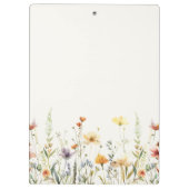 Rustiek Wildflower Klembord (Achterkant)