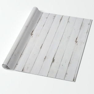 Rustiek Wit Houten Inpakpapier