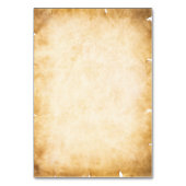  rustiek zwart bloeiend perkament kaart (Achterkant)