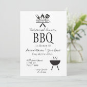 Rustiek Zwart-wit Plaid Repetitie diner Kaart (Staand voorkant)