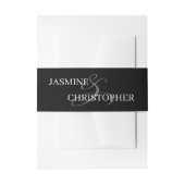 Rustiek Zwarte Woud Uitnodigingen Wikkel (Voorkant Voorbeeld)