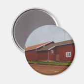 Rustiek Zweeds Cottage Magneet (Voorkant / Achterkant)