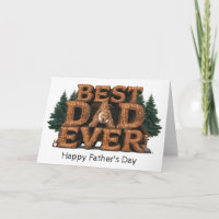 *~* Rustieke AP86 Foto Beste DaD Vaderdag Kaart