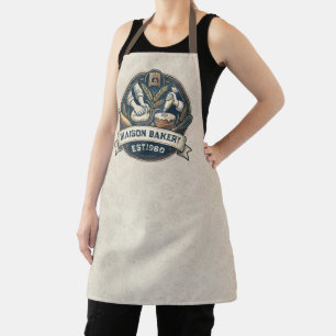 Rustieke Bakkerij Winkel Gebak Zoete Taart Winkel Schort
