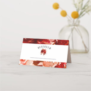 Rustieke Beauty Floral Herfst Gereserveerde Zitpla