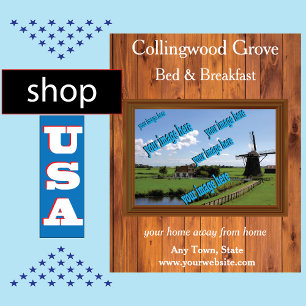 Rustieke Bed & Breakfast 🌿 Promotie Poster