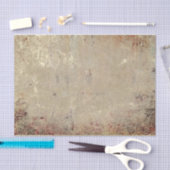 Rustieke  Beige Bruine Grunge Textuur Tissuepapier (Craft)