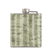 Rustieke Beren Woodland Bridal Party Bruiloft Heupfles (Achterkant)