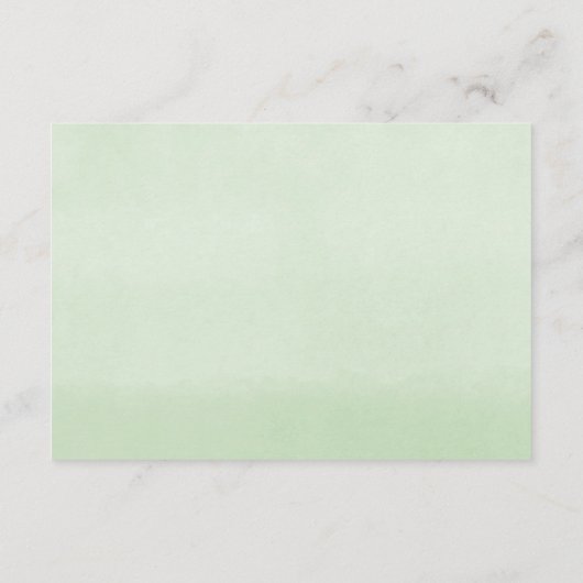 Rustieke bergen bos waterverf blanco insert informatiekaartje (Achterkant)
