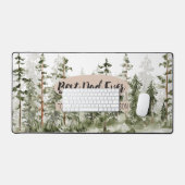 Rustieke beste papa ooit Vaderdag Bureaumat (Keyboard & Muis)