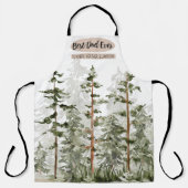 Rustieke beste papa ooit Vaderdag Schort (Voorkant)