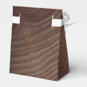 Rustieke bloemen bruiloft bedankdoosjes (Achterkant)