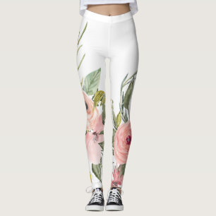 Rustieke Bloemen Leggings - Leggings