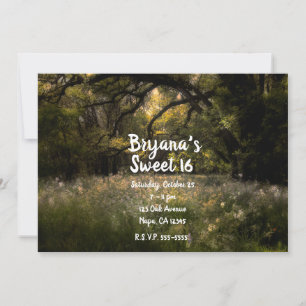 Rustieke Bloemengewassen Betoverd Bos Boom Sweet 1 Kaart