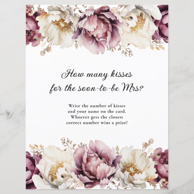 Rustieke bloemenovervloed hoeveel kussen spel (Voorkant)