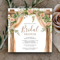Rustieke Bloemige Boho Houten Boog Bruiloft Feest