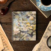 Rustieke Blooms Custom Retirement Gifts voor Haar Notitieboek