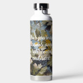 Rustieke Blooms Custom Retirement Gifts voor Haar Waterfles (Links)