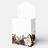 Rustieke Blooms | Terracotta Marsala Liefde en Bed Bedankdoosjes (Geopend)