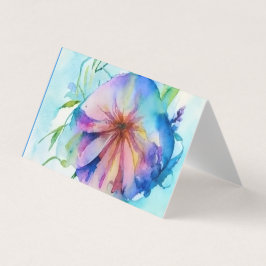 Rustieke Blumenwiese Bloemen Aangepaste Naam Gift  Kaart